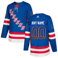 New York Rangers Blue Customized Drift Fashion Jersey Stitched