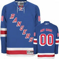 New York Rangers Customized Light Blue Jersey Stitched