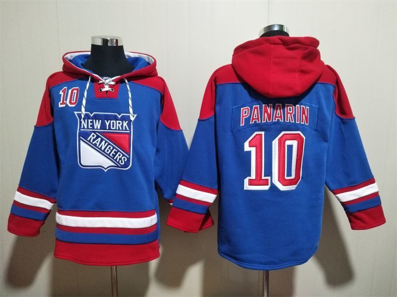 New York Rangers #10 Artemi Panarin Pullover Hoodie