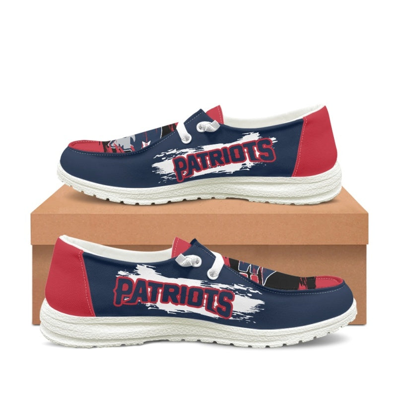 New England Patriots V1 BZ15 Sneakers Shoes For Men Women Fans