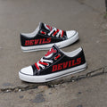 New Jersey Devils Low Top Canvas Sport Sneakers Shoes For Men Women Fans
