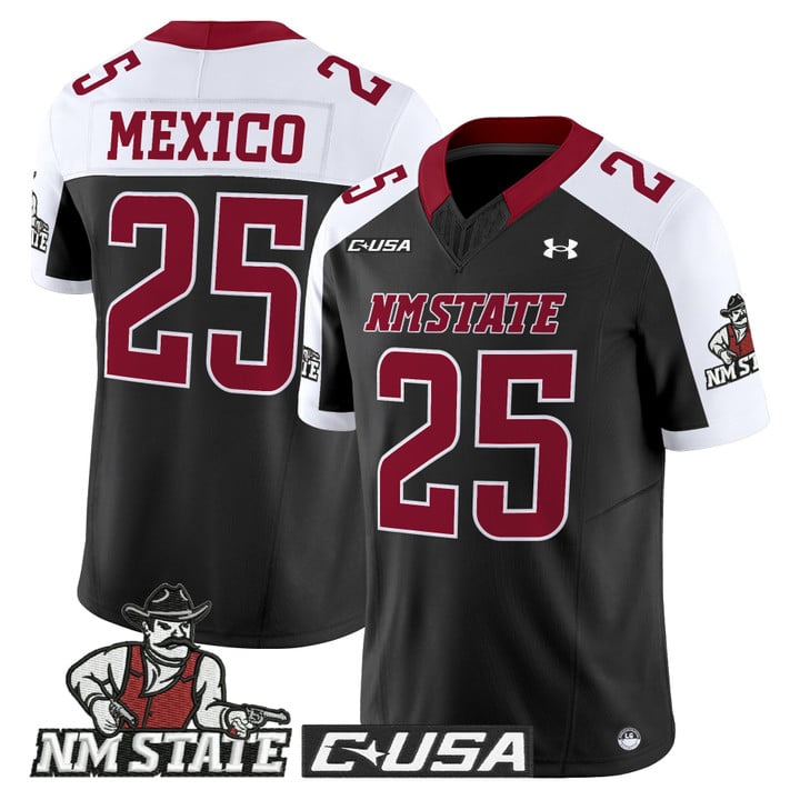 New Mexico Jersey #25 New Mexico State Aggies 2025 Vapor Stitched