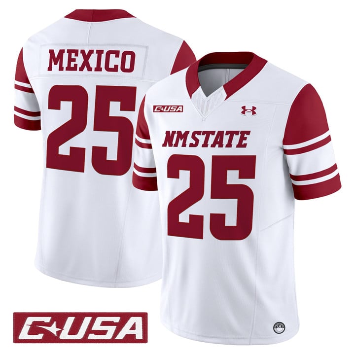 New Mexico Jersey #25 New Mexico State Aggies 2025 Vapor Stitched