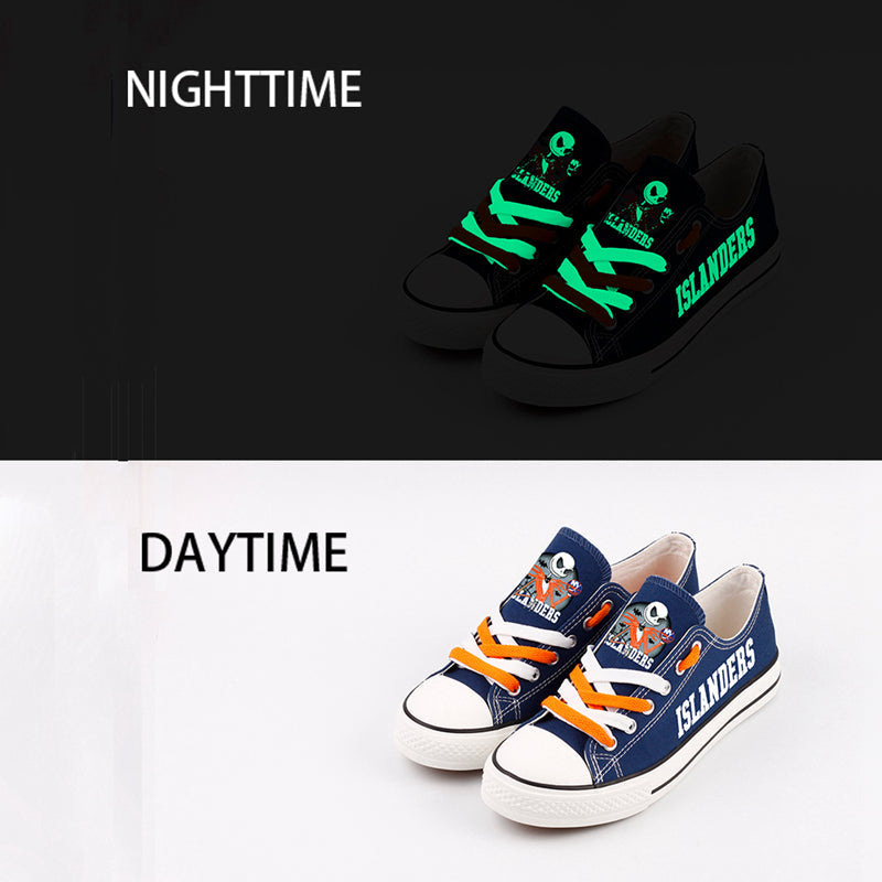 New York Islanders Low Top Canvas Sport Sneakers Shoes For Men Women Fans