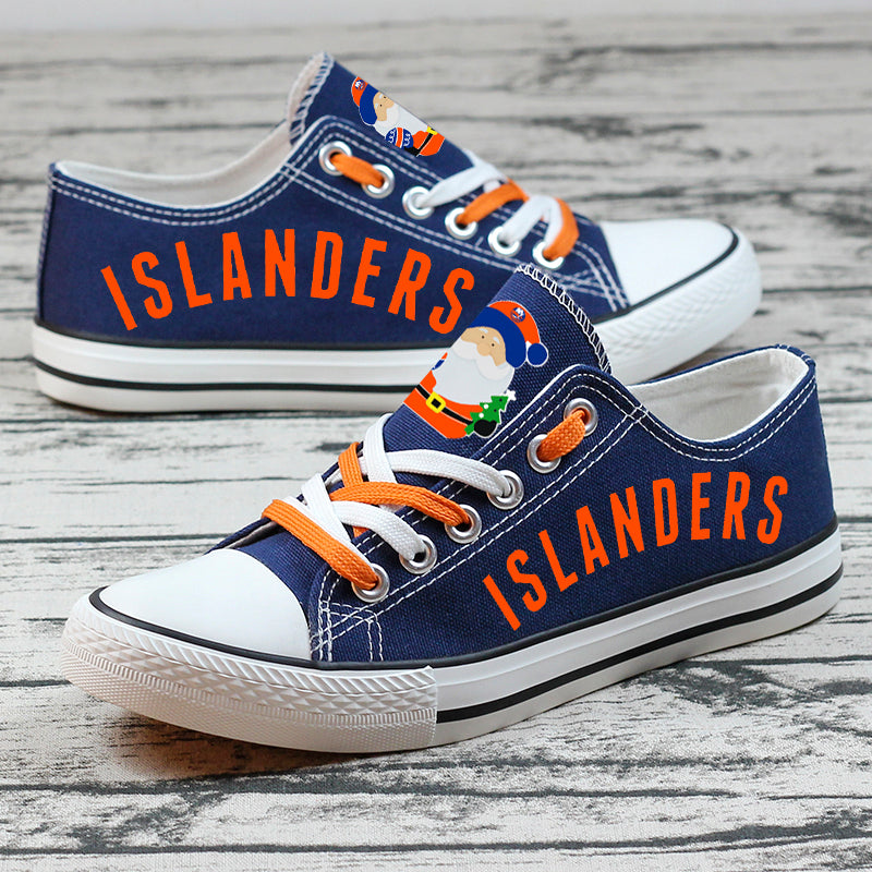 New York Islanders Low Top Canvas Sport Sneakers Shoes For Men Women Fans
