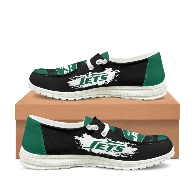 New York Jets V1 BZ15 Sneakers Shoes For Men Women Fans