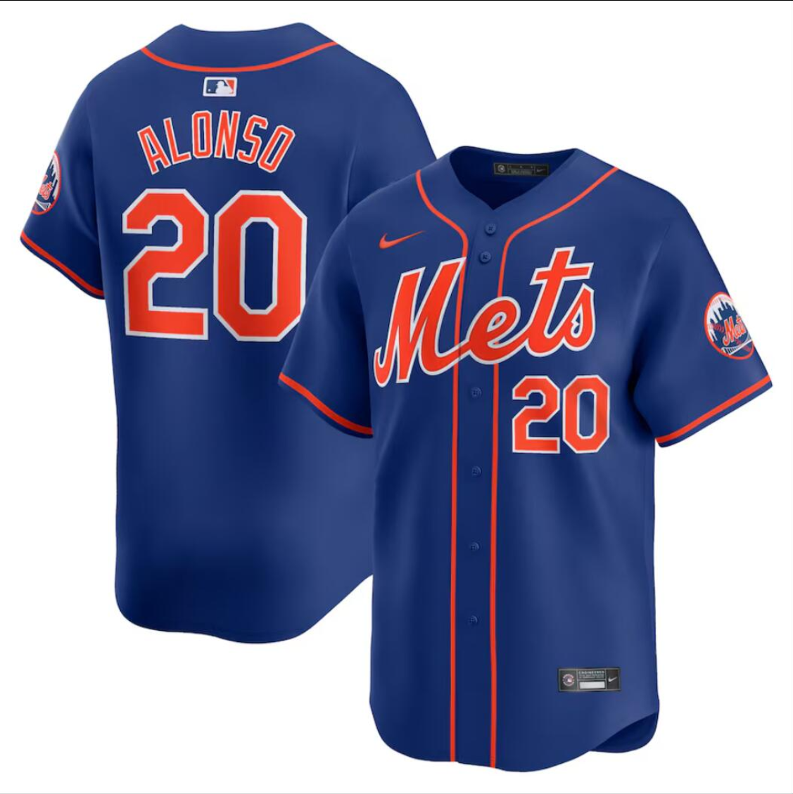 New York Mets #20 Pete Alonso Jersey Stitched