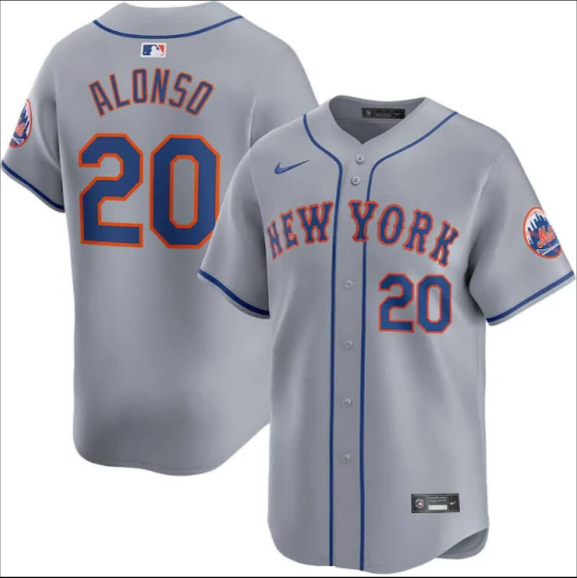 New York Mets #20 Pete Alonso Jersey Stitched