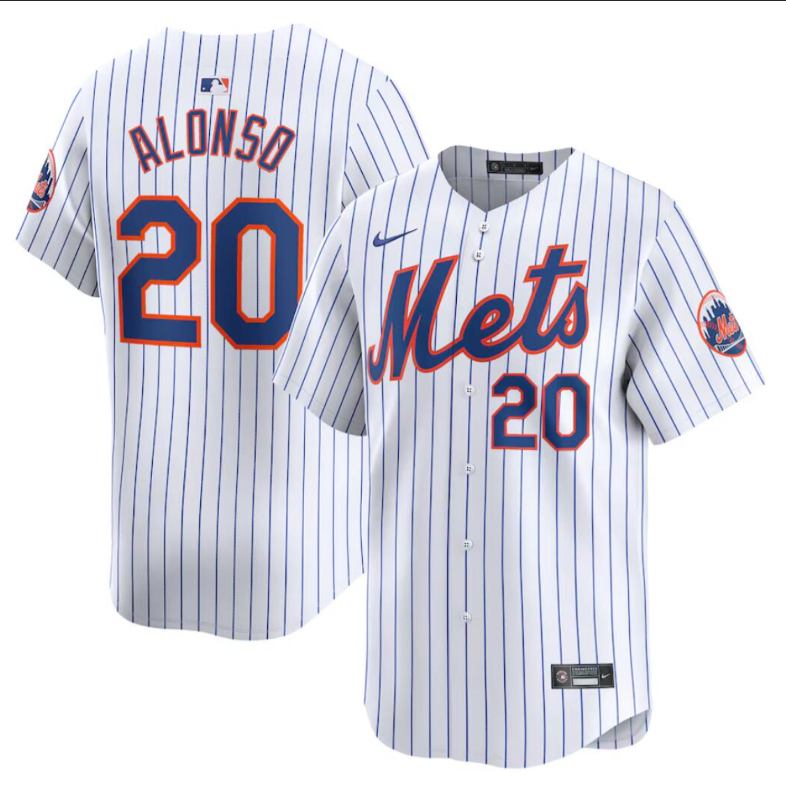 New York Mets #20 Pete Alonso Jersey Stitched