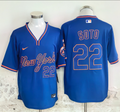 New York Mets #22 Juan Soto Jersey Stitched 2025