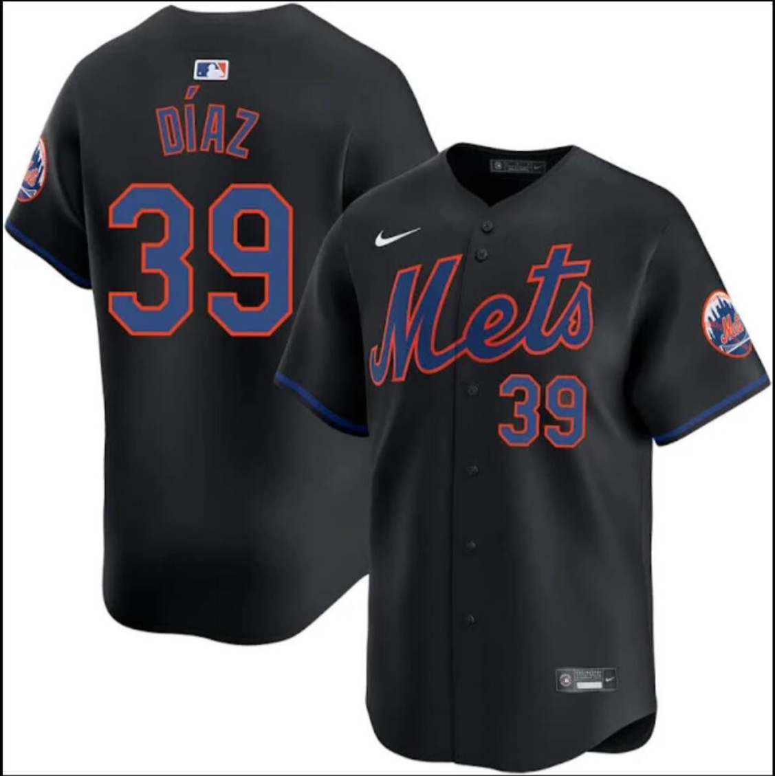 New York Mets #39 Edwin Diaz Jersey Stitched