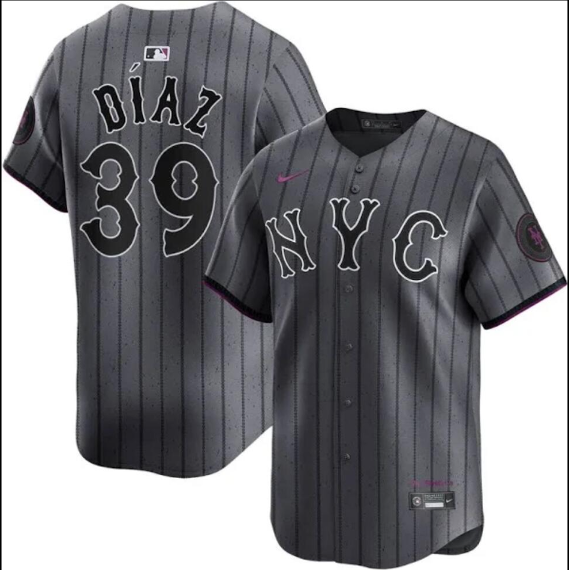 New York Mets #39 Edwin Diaz Jersey Stitched