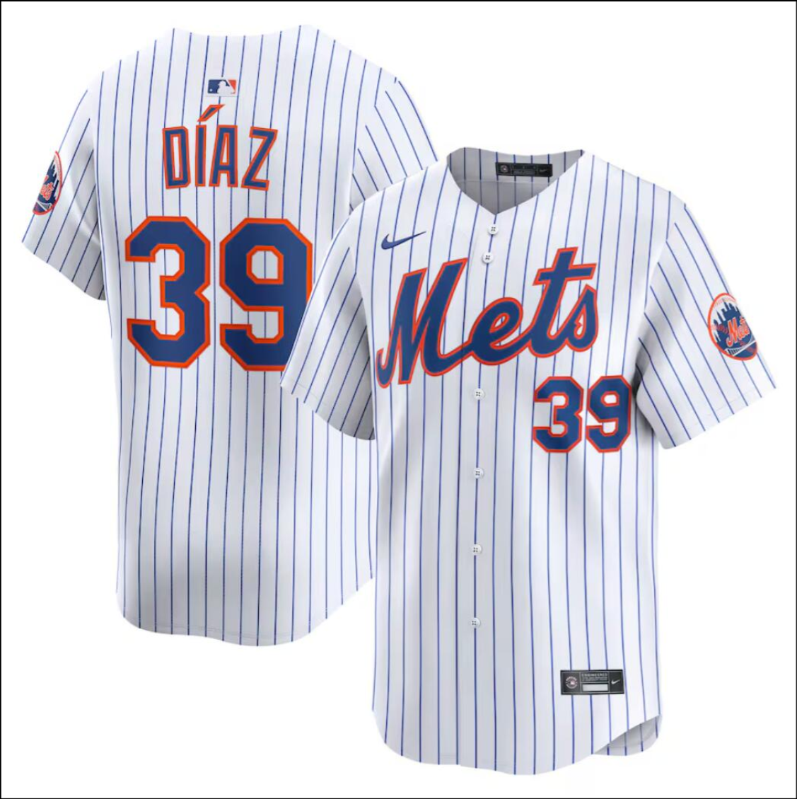 New York Mets #39 Edwin Diaz Jersey Stitched