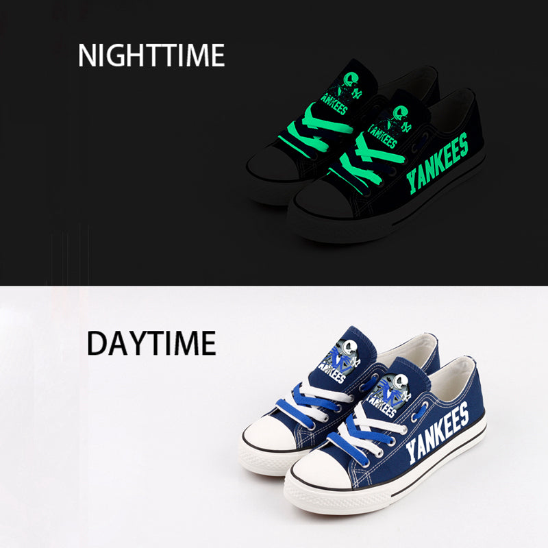 New York Mets Limited Print Low Top Canvas Shoes Sport Sneakers For Men Women Fans