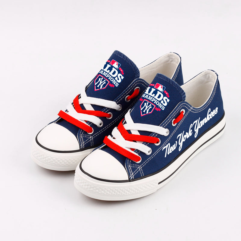New York Mets Limited Print Low Top Canvas Shoes Sport Sneakers For Men Women Fans
