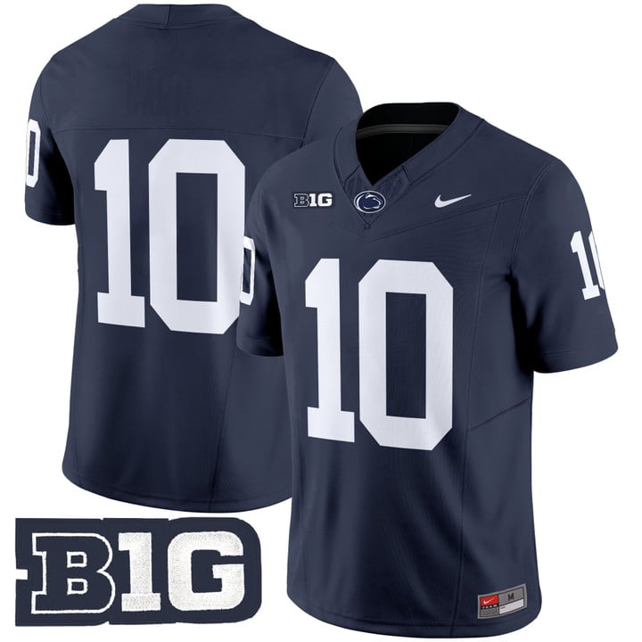 Nicholas Singleton Jersey #10 No Name Penn State Nittany Lions 2025