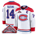 Nick Suzuki Jersey #14 Montreal Canadiens Timeless Premium Stitched 1992