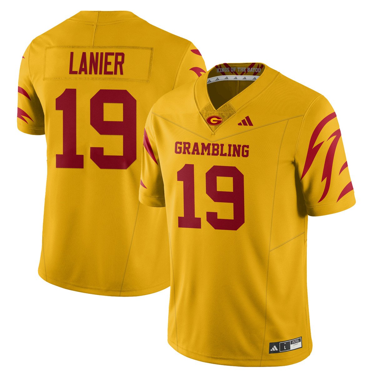 Nigel Lanier Jersey #19 Grambling State Football 2025 Special Stitched