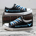 Nightwing Low Top Canvas Sport Sneakers Shoes For Men Women Fans