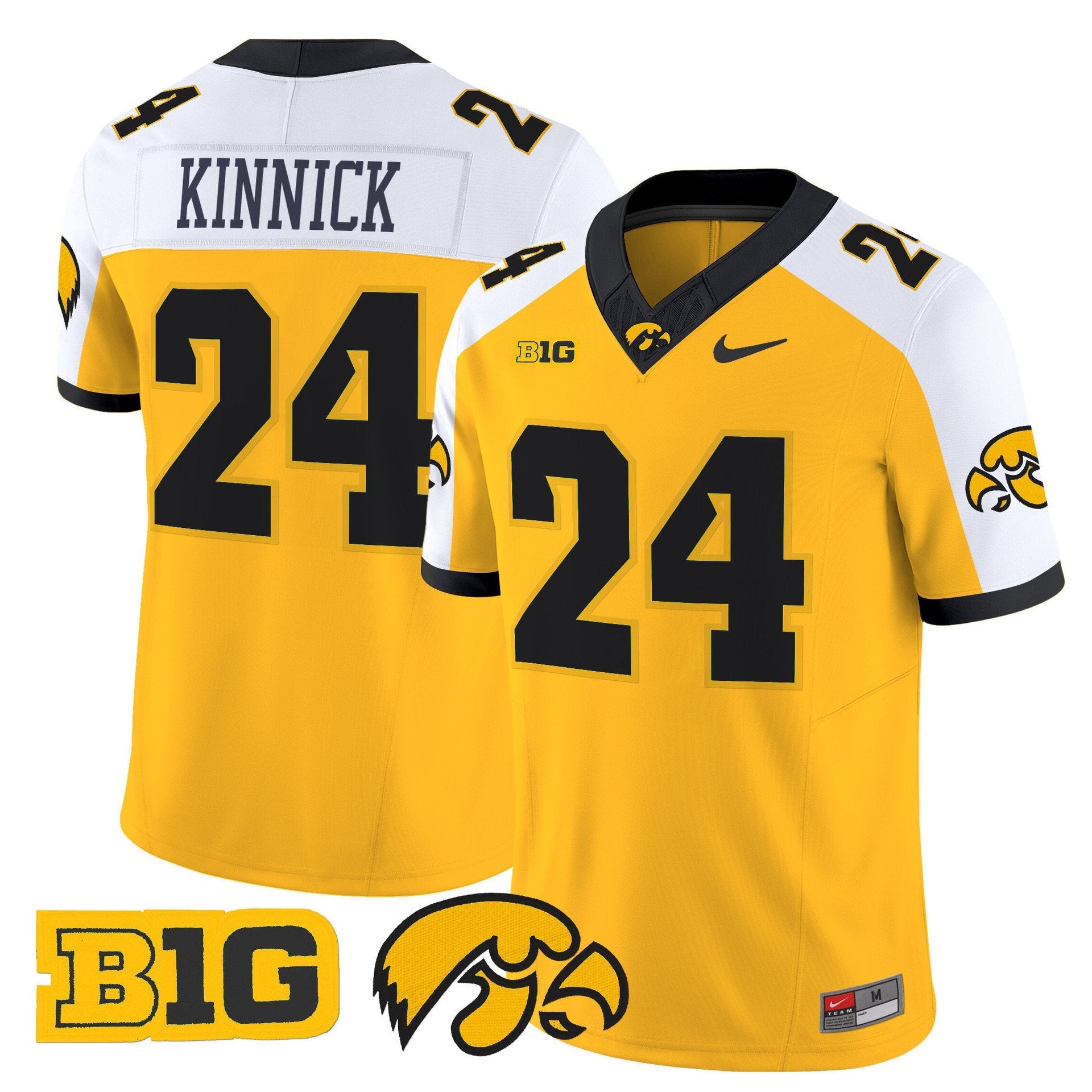 Nile Kinnick Jersey #24 Iowa Hawkeyes 2025 Limited Stitched