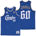 Nipsey #60 Hussle Victory Lap Movie Basketball Jersey Blue