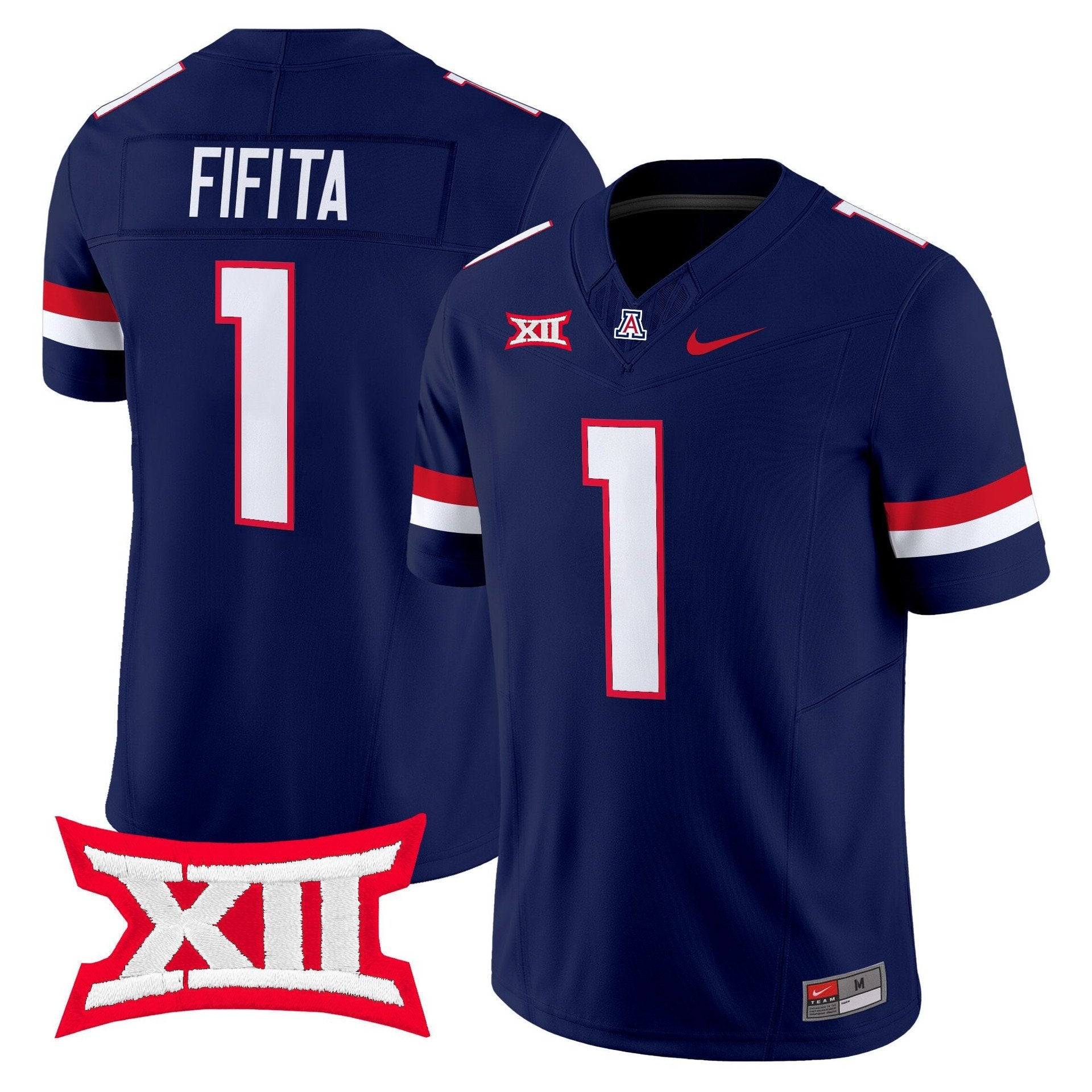 Noah Fifita Jersey #1 Arizona Wildcats 2025 Vapor Limited Stitched