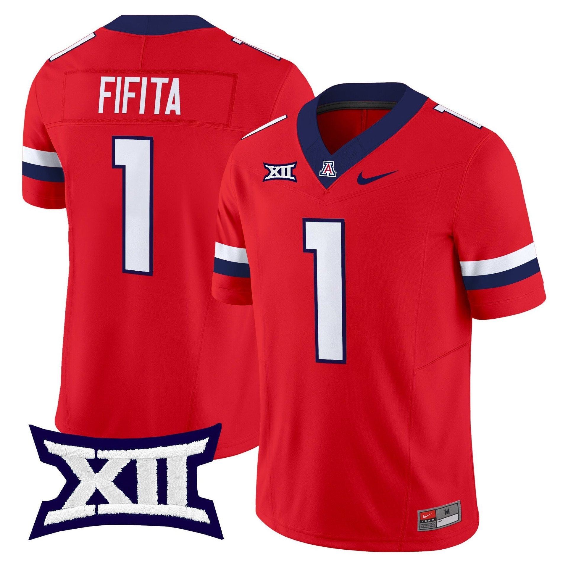 Noah Fifita Jersey #1 Arizona Wildcats 2025 Vapor Limited Stitched
