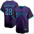 Nolan Arenado Jersey #28 Diamondbacks Vapor Premier Limited Stitched