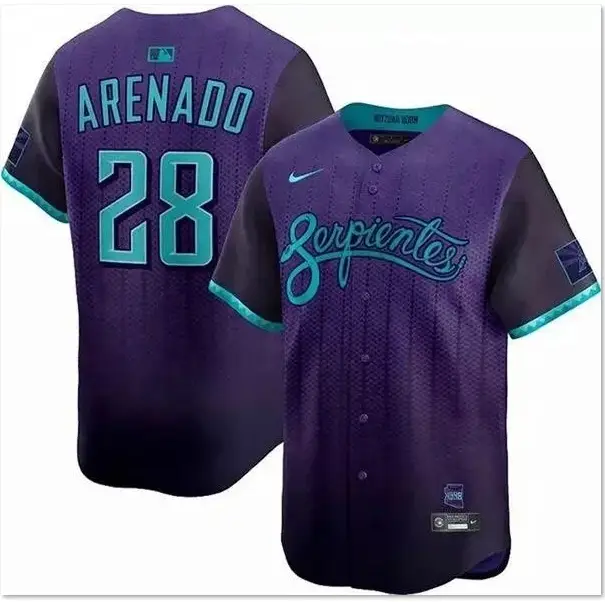 Nolan Arenado Jersey #28 Diamondbacks Vapor Premier Limited Stitched