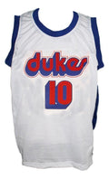 Norm Nixon Jersey #10 Dukes Basketball New Sewn White