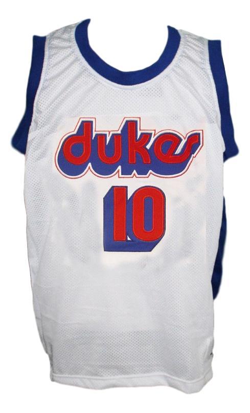 Norm Nixon Jersey #10 Dukes Basketball New Sewn White