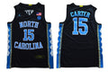 North Carolina Tar Heels #15 Carter NCAA Basketball Jersey Black