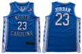 North Carolina Tar Heels #23 Jordan NCAA Basketball Jersey Blue