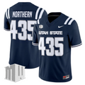 Northern Jersey #435 Utah State Aggies 2025 Vapor Limited Stitched Navy