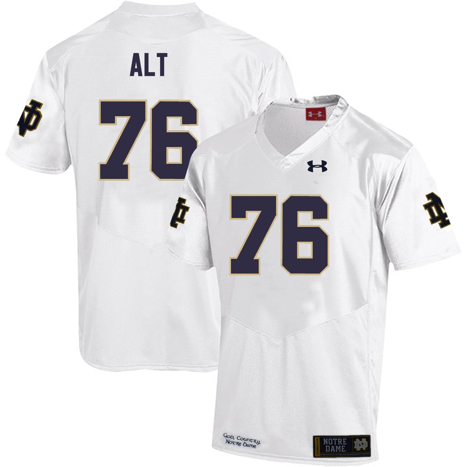 Notre Dame Fighting Irish Joe Alt Jersey #76 College Football