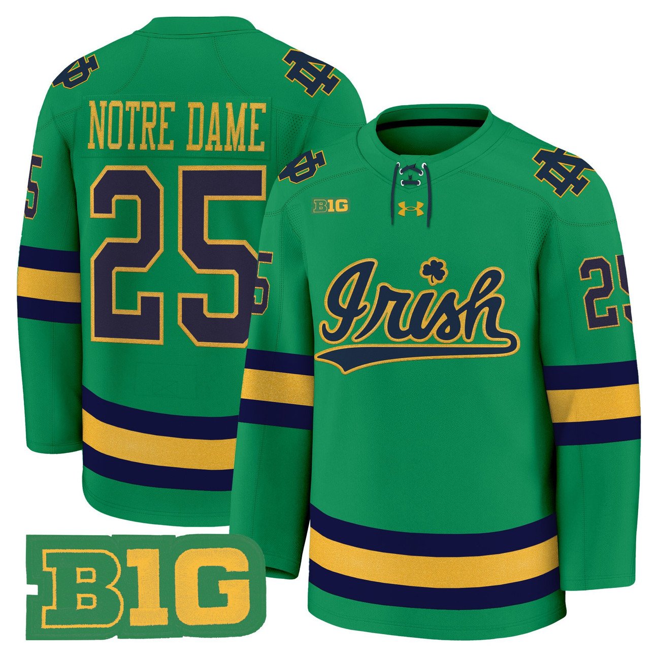 Notre Dame Jersey #25 Notre Dame Fighting Irish 2025-26 Premium Stitched