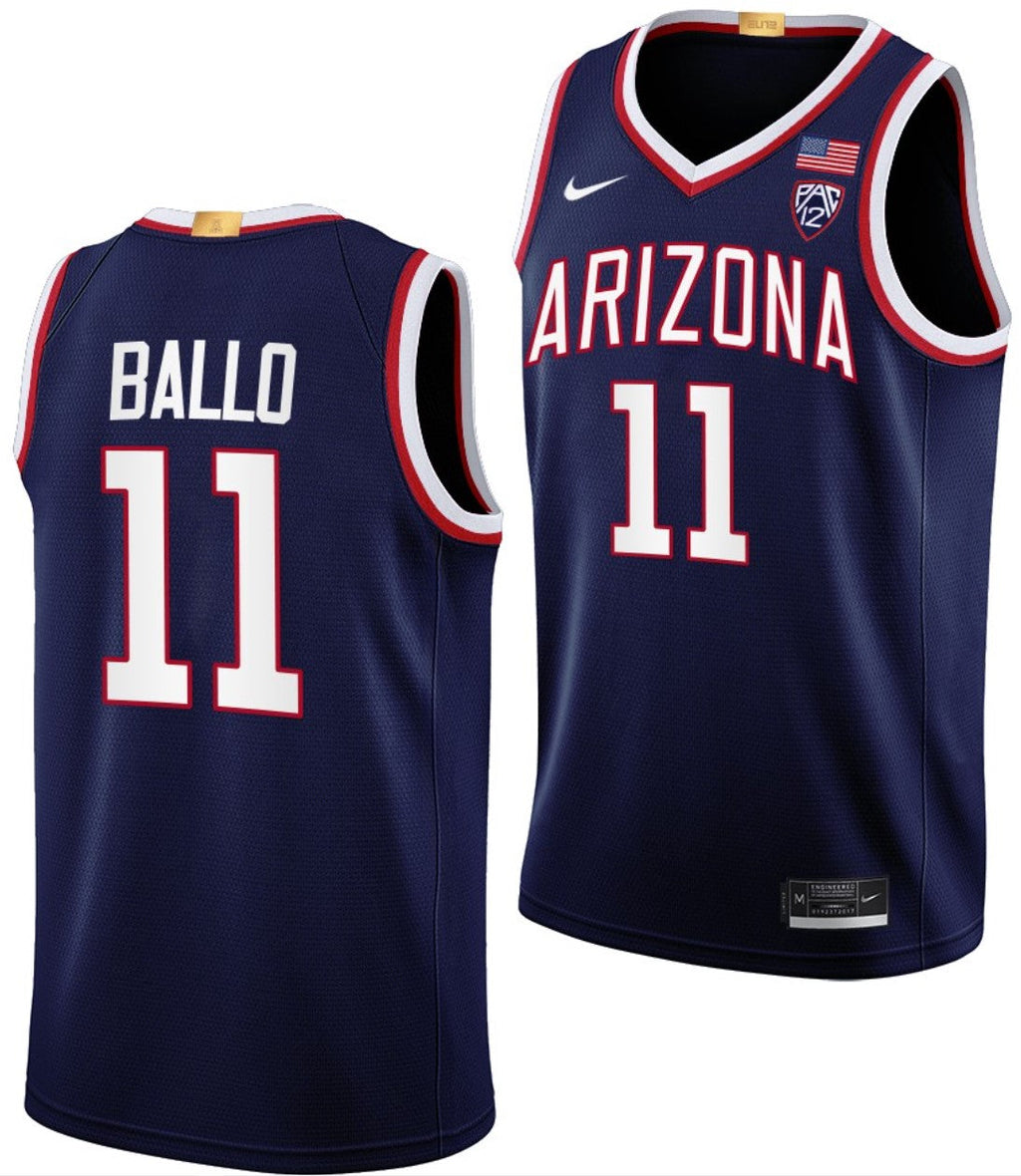 Oumar Ballo Jersey Arizona Wildcats College Basketball Limited #11