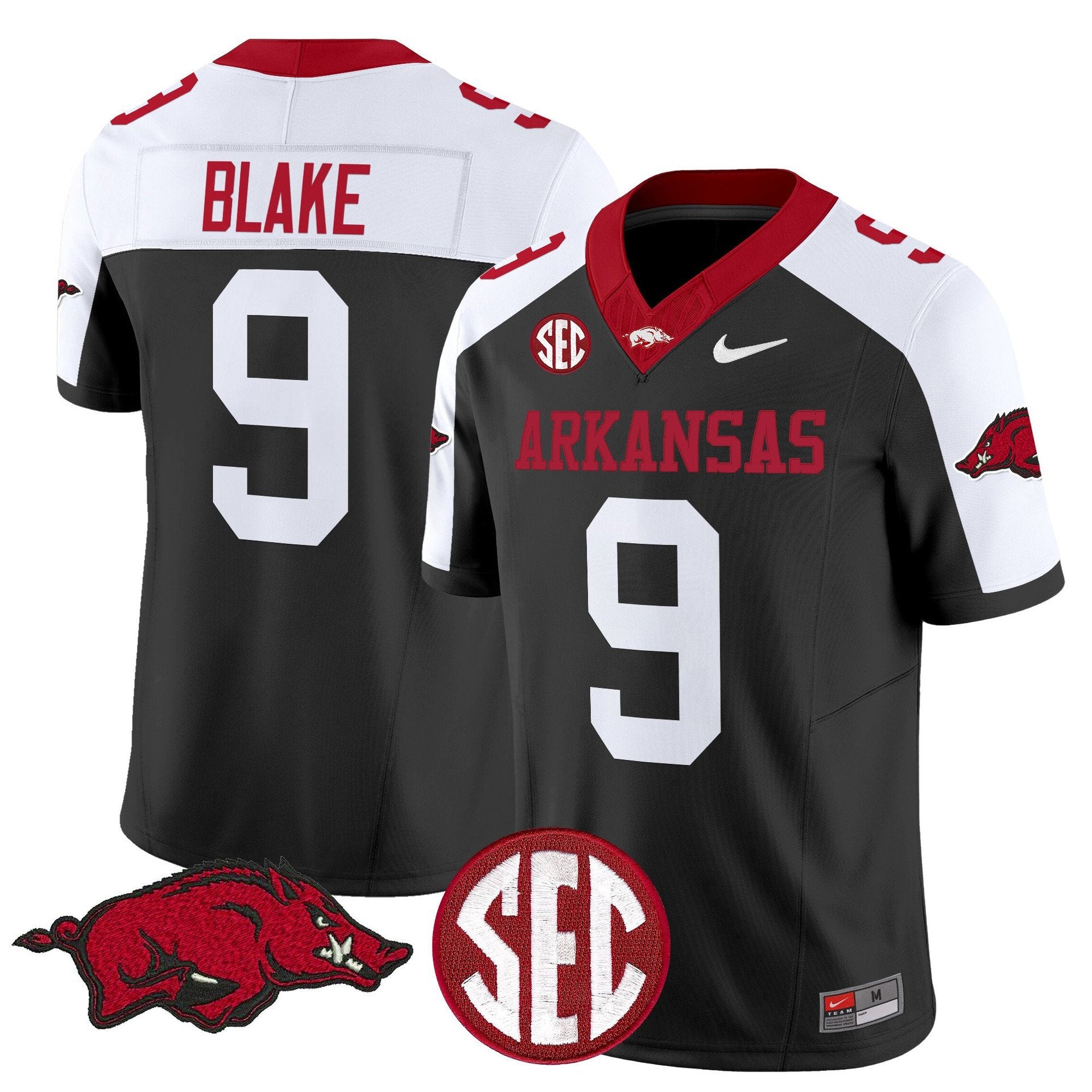 O'Mega Blake Jersey #9 Arkansas Razorbacks Limited Stitched