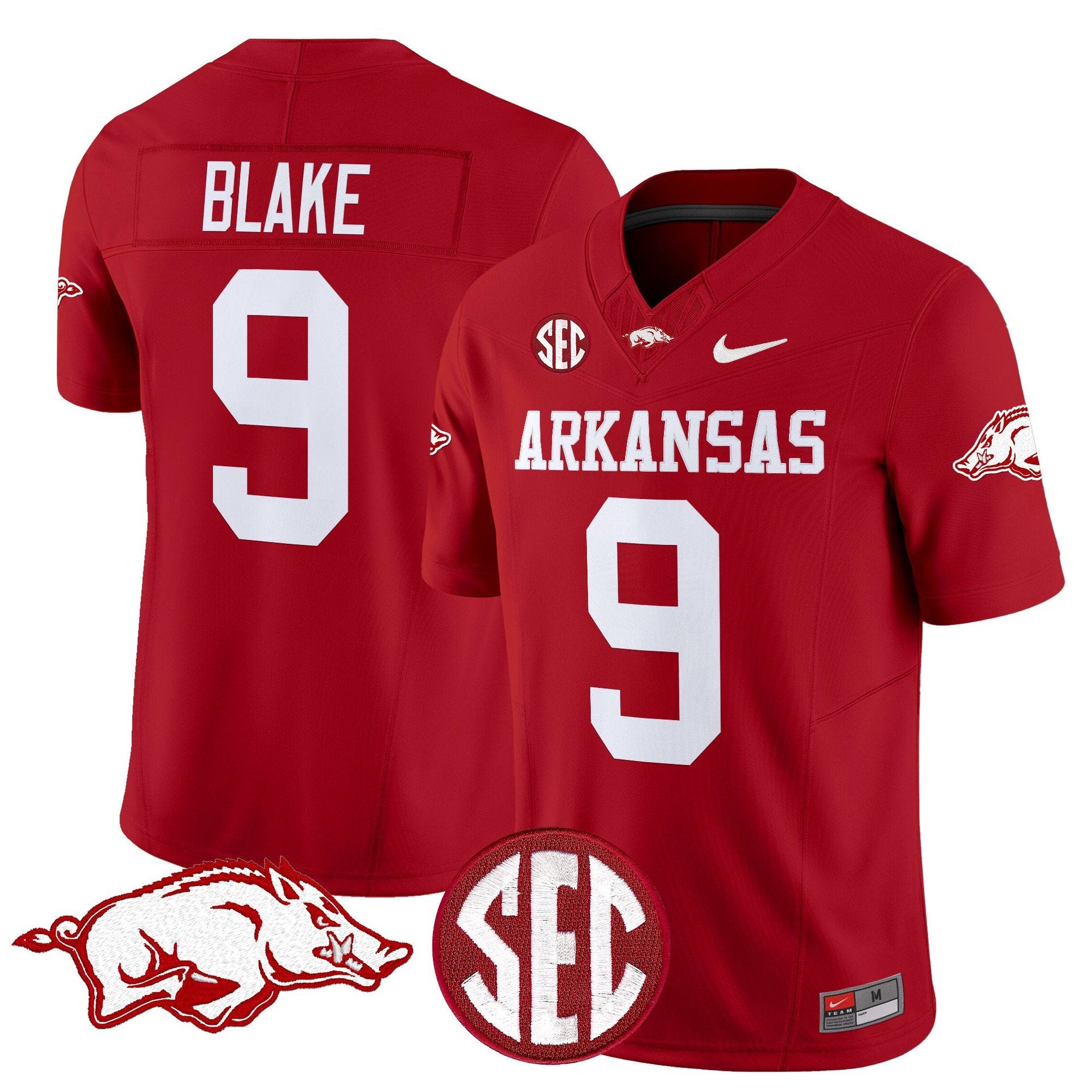 O'Mega Blake Jersey #9 Arkansas Razorbacks Limited Stitched