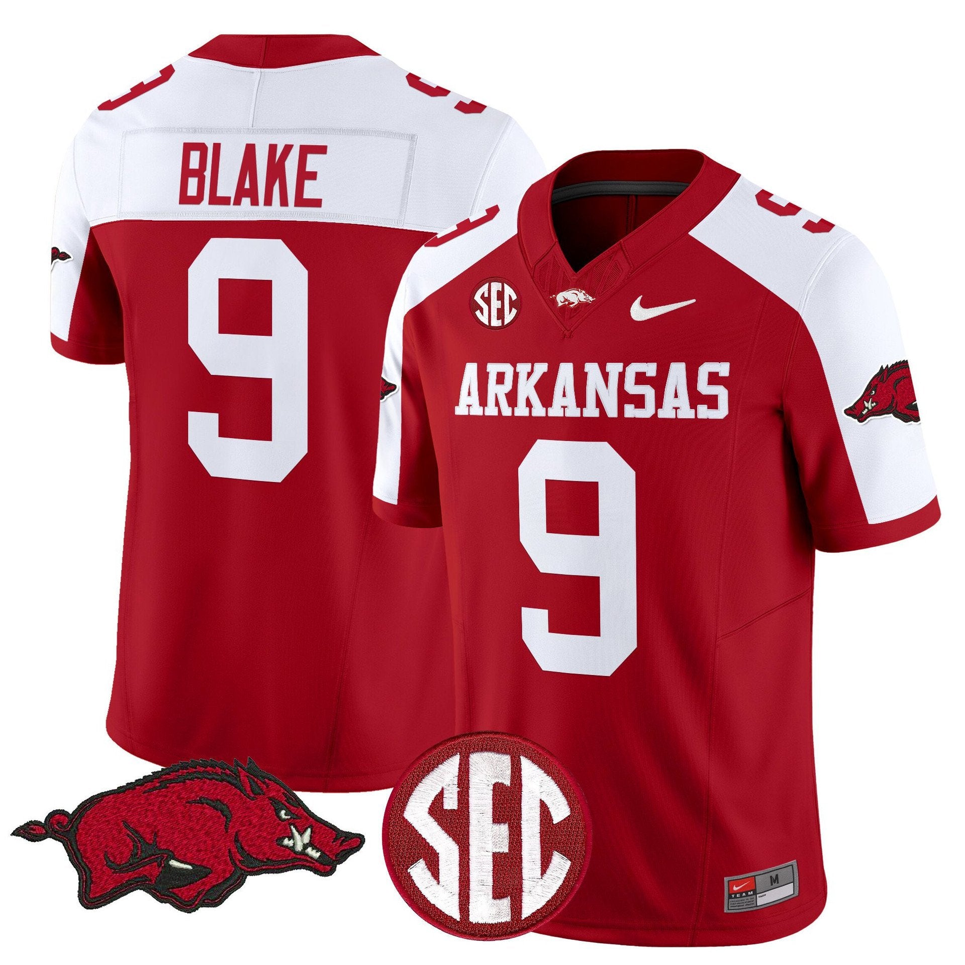 O'Mega Blake Jersey #9 Arkansas Razorbacks Limited Stitched