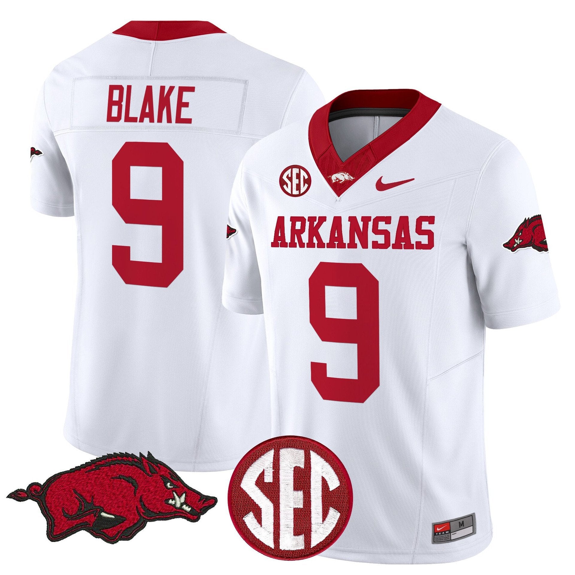 O'Mega Blake Jersey #9 Arkansas Razorbacks Limited Stitched