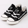 Oakland Raiders Low Top Canvas Sport Sneakers Shoes For Men Women Fans