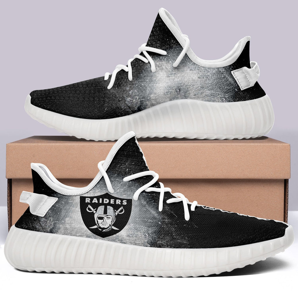 Oakland Raiders NFL 350v Yeezy Sneakers For Men Women Fans