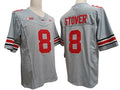 Ohio State Buckeyes #8 Cade Stover Vapor F.U.S.E. Limited Jersey Gray