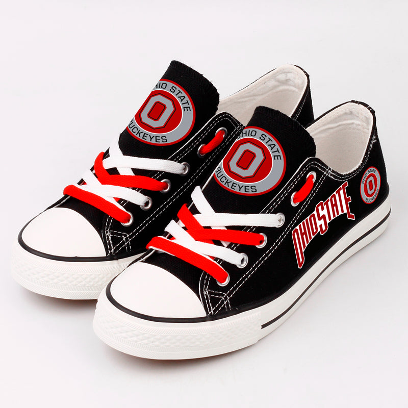 Ohio State Buckeyes Sport Sneakers Shoes For Men Women Fans