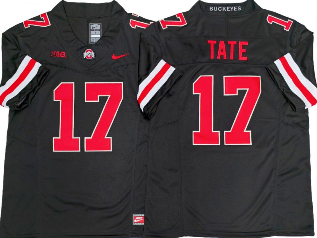 Ohio State Buckeyes #17 Carnell Tate Vapor F.U.S.E. Limited Jersey