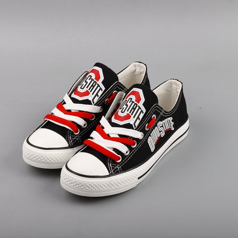 Ohio State Buckeyes Sport Sneakers Shoes For Men Women Fans