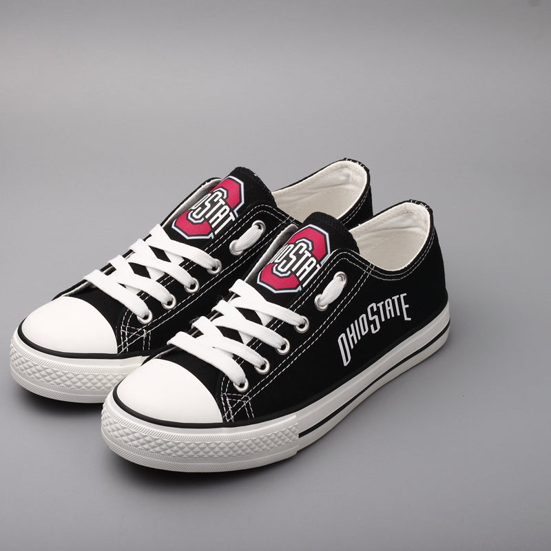 Ohio State Buckeyes Sport Sneakers Shoes For Men Women Fans