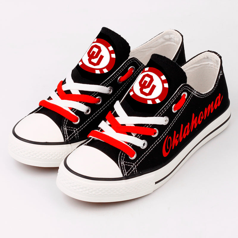 Oklahoma Sooners Sport Sneakers Shoes For Men Women Fans