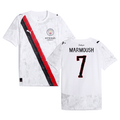 Omar Marmoush 7 Manchester City 2025-26 Match Jersey – White